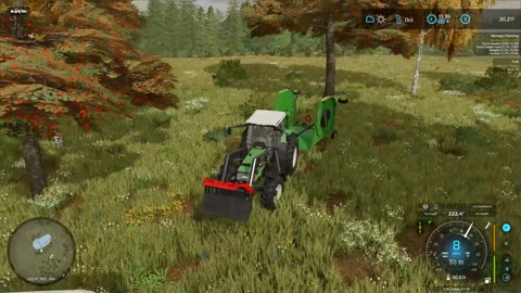 FS 22 | Hinterland | Time to cut the grass | Timelapse # 4