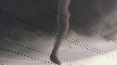 Bizarre Looking Funnel Cloud