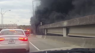 Fire Collapses I-85 Bridge in Atlanta