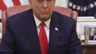 Donald Trump speaks Meassage