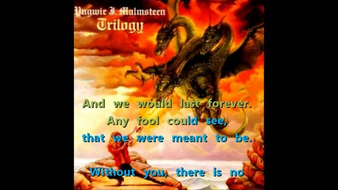 Yngwie Malmsteen - You Don't Remember, I'll Never Forget [my last night of karaoke]