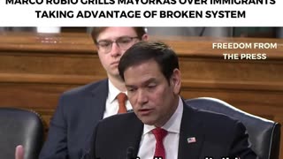 Marco Rubio has had enough!