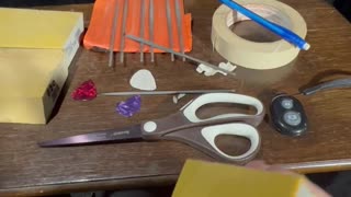 Making a custom guitar pick (3 of 3)