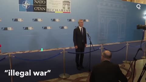 NATO Chief: 'No Country Should Support Russia's Illegal War'