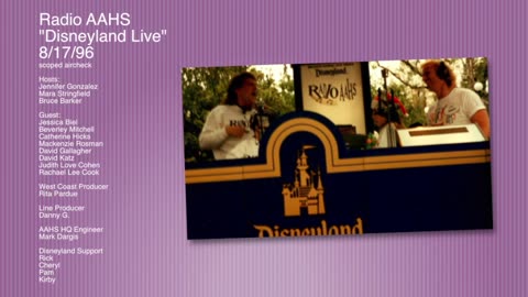 "Disneyland Live" 8/17/96