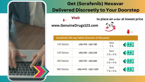Get (Sorafenib) Nexavar Delivered Discreetly to Your Doorstep