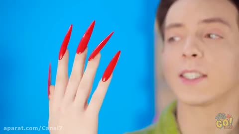 The fun and funny challenge of having long nails