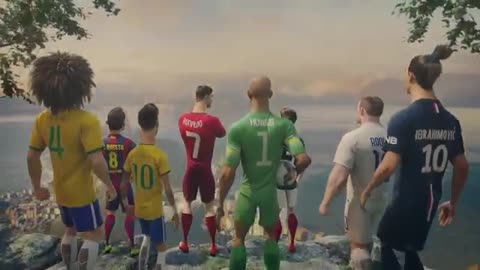 Nike Football: The Last Game - Animated Movie ft. Ronaldo, Neymar Jr, Rooney, Zlatan, Iniesta & more