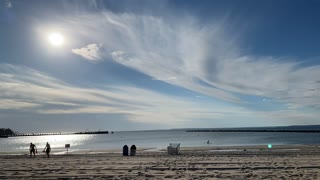 morning swims in Long Island Sound