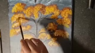 Tree painting