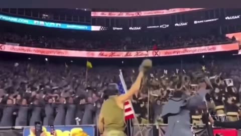 Fuck Joe Biden chant at the navy/army footballl game