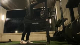 Pause squats 315 for 3