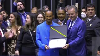 Lewis Hamilton received Title of Brazilian Honorary Citizen 🏅