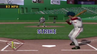 Major League Baseball Ken Griffey Jr Nintendo N64 CIB Gameplay