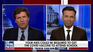 Tucker On The CDC Wanting To Make COVID Vax Mandatory For Kids To Attend School