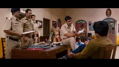 Ajay Devgn Ne Fada FIR Singham Movie Scene