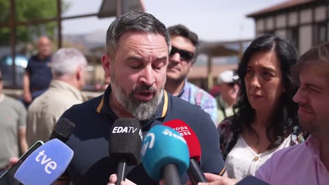 Abascal muestra todo el apoyo de VOX a Israel ante ataque masivo por Irán