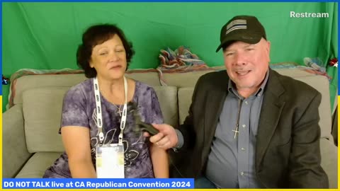 DO NOT TALK Live at CA Republican Convention 2024 with LANI KANE