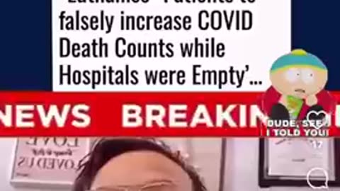 NHS Orders Drs to Euthanise Patiences to falsely increase Covid Death Counts while Hospitals empty
