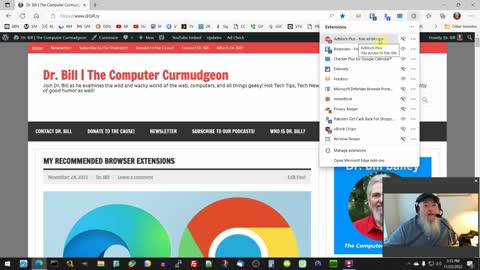 DrBill.TV #518 - "The Recommended Web Browser Extension Edition!"