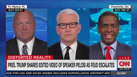 CNN panelist rips Trump for sharing video of Nancy Pelosi stuttering and slurring words