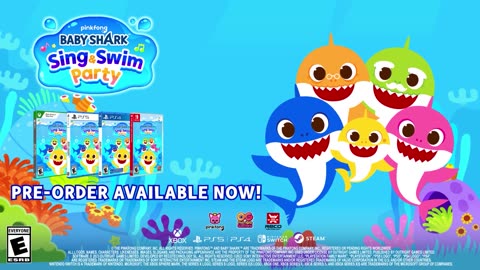 Sneak Peek of Baby Shark Sing & Swim Party Game 🎶 | Tail-rific Game Play Video | Baby Shark Official