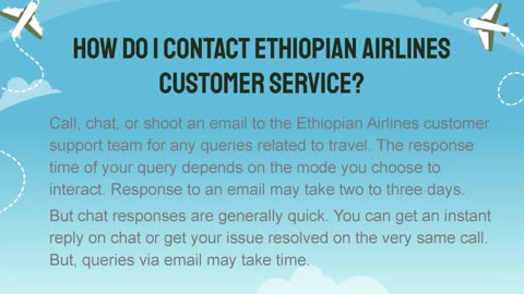 How Do I Talk To Someone On Ethiopian Airlines