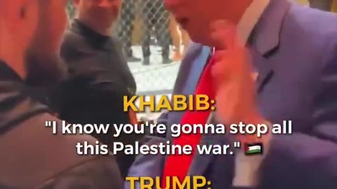 President Donald Trump said to a Russian that he will stop the war in Palestine