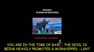 THE DEVIL IS BEING HEAVILY PROMOTED & WORSHIPPED