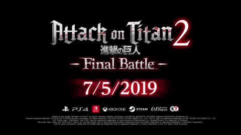 Attack on Titan 2 Final Battle - Reveal Trailer