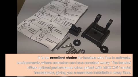 Customer Feedback: XNT Transducer Bracket, Transducer Mounting Plate for MHX XNT Model Transduc...
