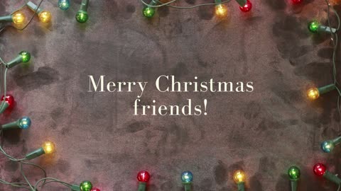 Merry Christmas friends!