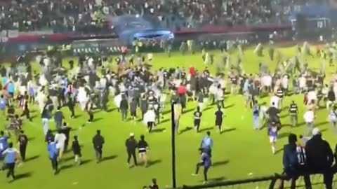 One of the world’s worst stadium disasters after Indonesia soccer match
