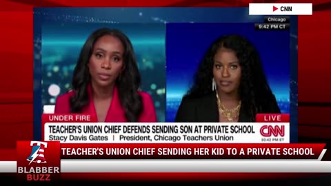 Teacher's Union Chief Sending Her Kid To A Private School