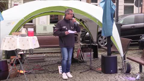 RA MAIK WEISE, Meinungsfreiheit - KUNDGEBUNG KAMENZ, Markt, 26 11 2022