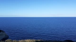 Amazing view of the Sardinia sea