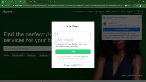 mow To Create Fiverr Account In Detail -- Fiverr account create easp