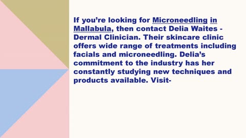 Best Microneedling in Mallabula