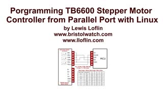 Programming a Stepper Motor Controller on a Printer Port