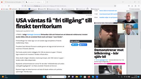 Lunchklubben 7 maj Avtal klart om NATO trupp och NATO vapen i Finland