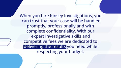 Choose The Best Private Investigator in Brentwood | Kinsey Investigations