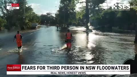 Fears a third person is missing in NSW floods