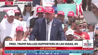 Trump Announces New Plan To No Longer Tax Tips At Las Vegas Rally