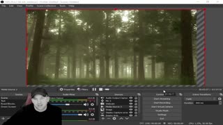 OBS Media Source. How to Create Looped Video to Play in Your Background Backdrop #2