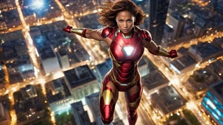 POSH - Ai generated Jennifer Lopez as Irongirl