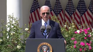 Biden: "We know that there's no, there's no such, there's, there's so much more. To finish the job!"