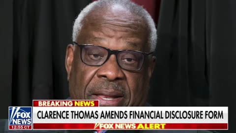 Clarence Thomas amends financial disclosure form