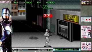 ROBOCOP 2 ARCADE 🚓Game Playthrough first mission🚓 #retrogames