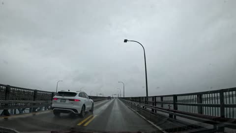 POV Driving in Rainy Buffalo NY USA 4K