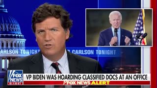 Tucker Carlson on classified documents being found in Biden's office